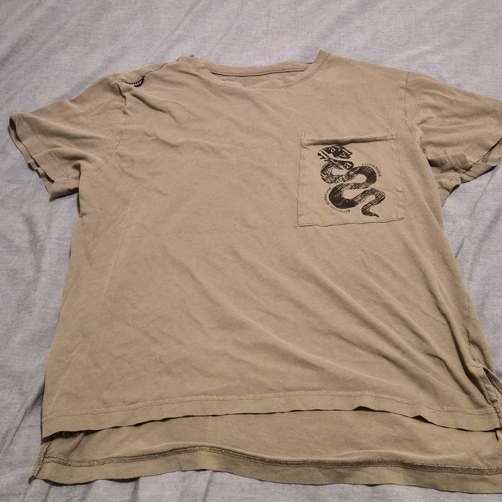 Green Taylor Swift Repuation t-shirt Snake Design